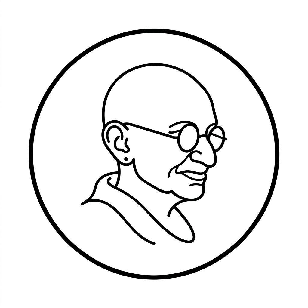 Mahatma Gandhi Logo